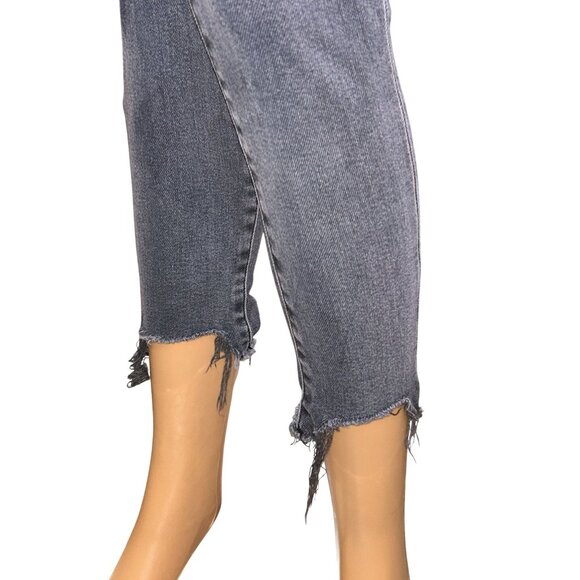 American Eagle Womens Super High Rise Jegging Size 00 Short Washed Black - Picture 8 of 12